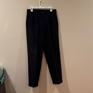 Claiborne Men's Black/Dark Navy Blue Pants